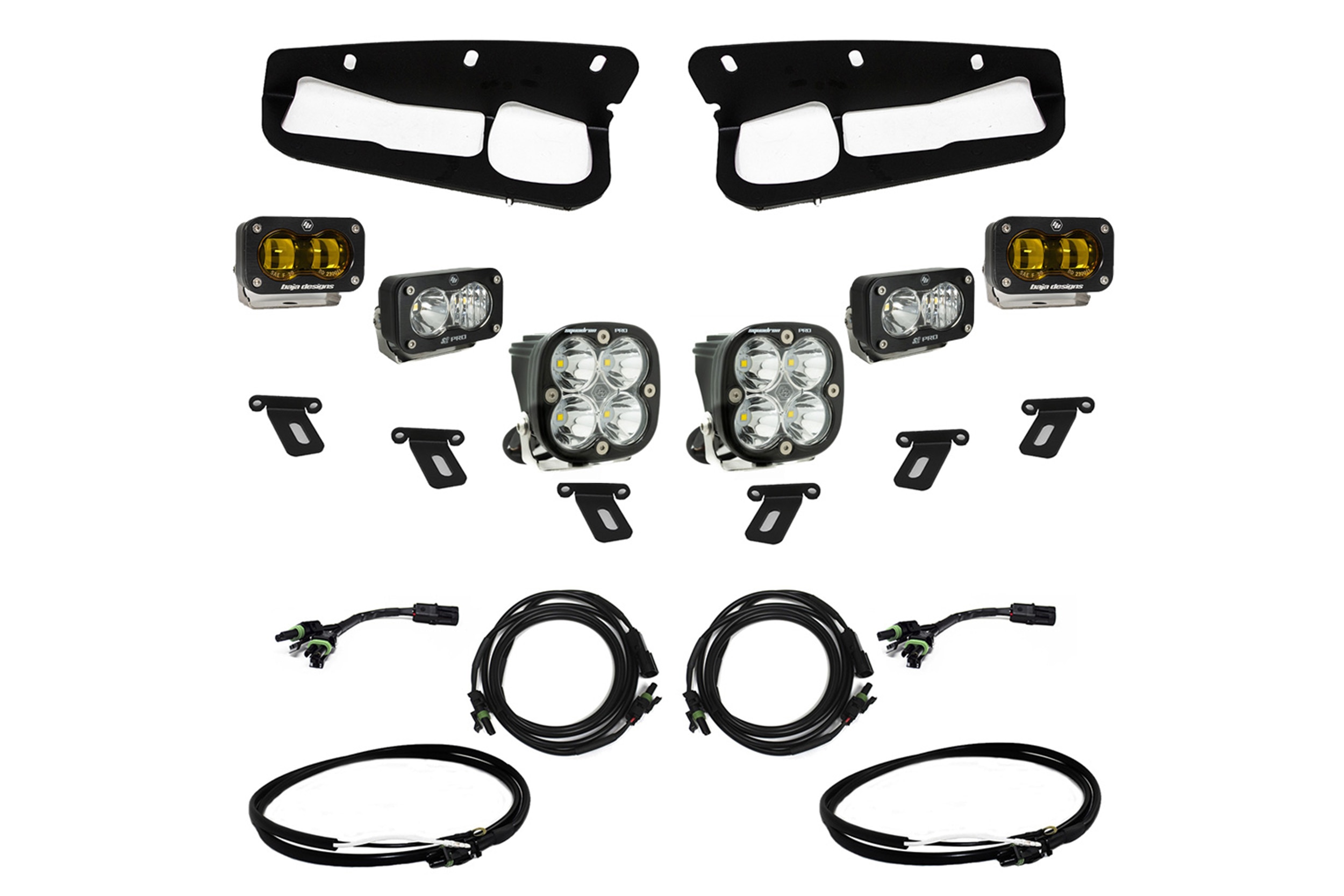 21-26 Ford Bronco S2 SAE Pro Fog Pocket Light kit